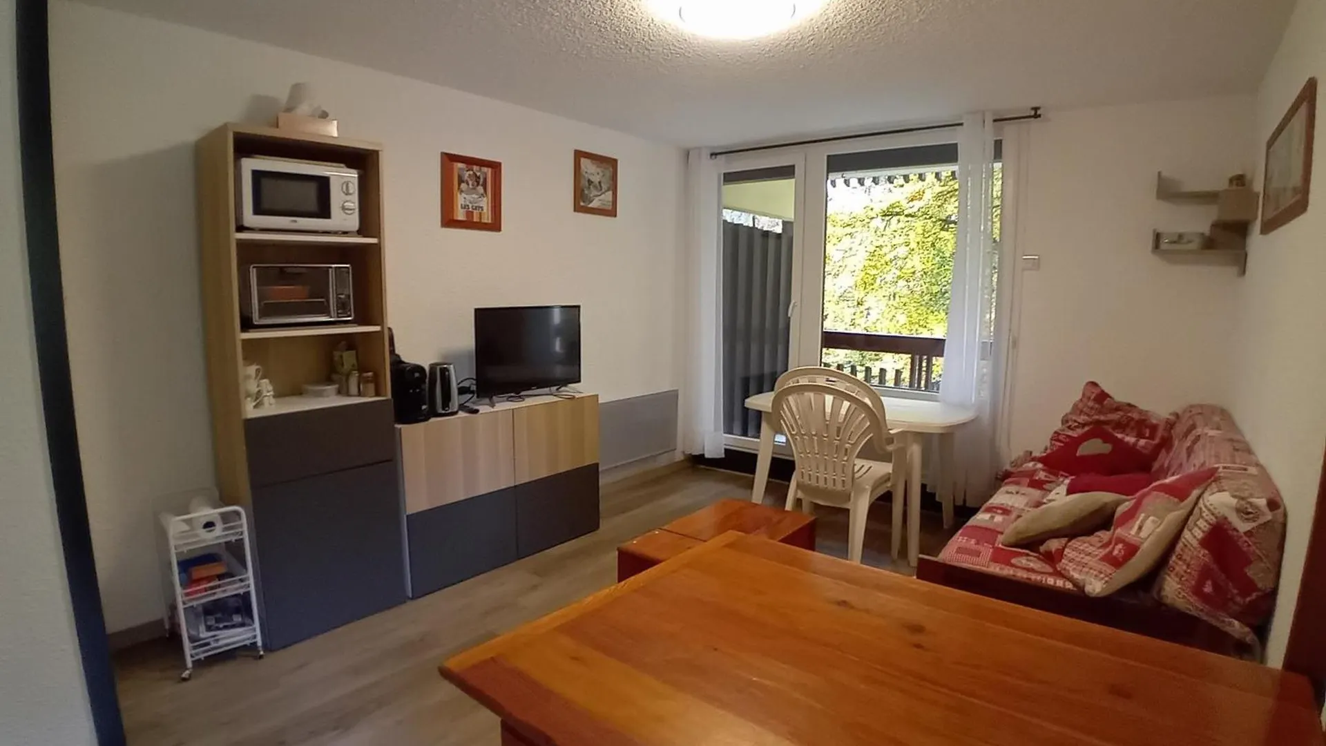 Studio Cabine Renove Pres Ski Bus, 4 Couchages - Fr-1-572-301 Araches-la-Frasse